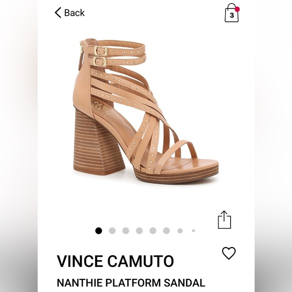 Vince Camuto Nanthie, Sandstone 7 - Picture 11 of 12